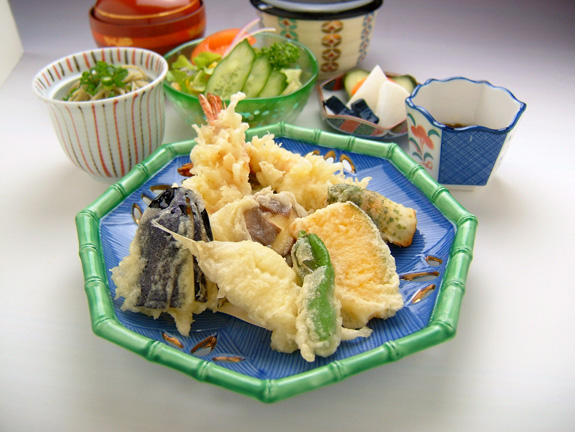 天ぷら定食 てんぷらていしょく